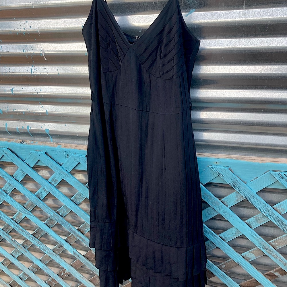 Tracy Reese Silk Dress Vintage Goth Fairy Core 90s y2k